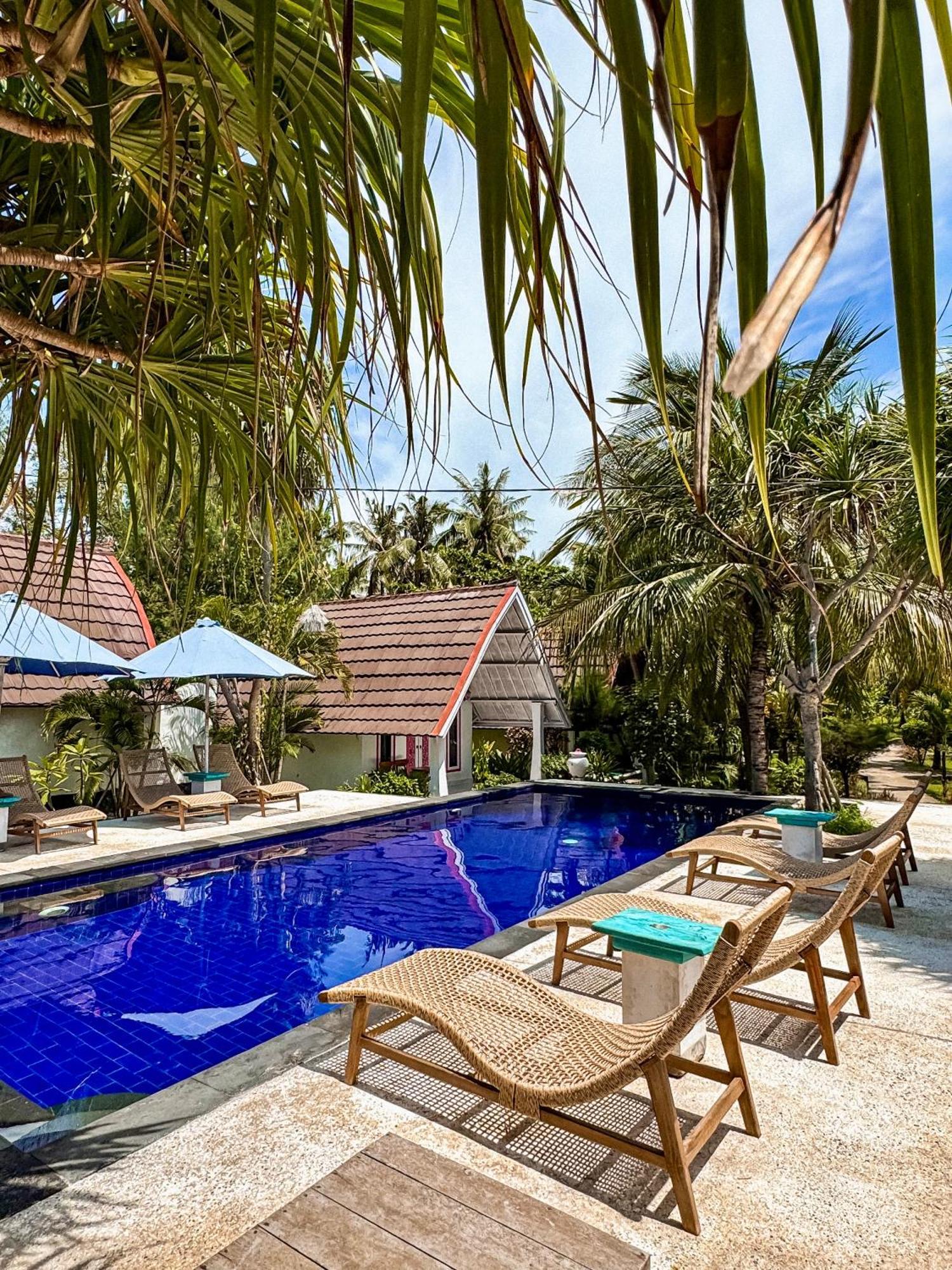 Pelangi Cottages Gili Air Exterior photo